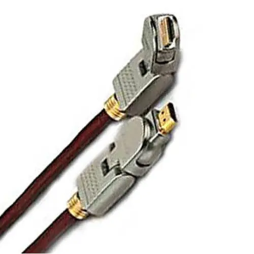 Sww1436U/27 - 8Ft Swivel Hdmi Cable With Gold-Plated Connectors And Red Jacket 1