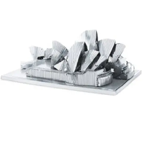 Sydney Opera House 3D Laser-Cut Metal Model – 3-Sheet Kit 1