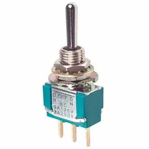 T80-T8013-Vecq-B1 – Ultra-Compact 1-Pole Double-Throw Toggle Switch | 5A, 125Vac, Pcb-Surface Mount, 6.25Mm Cutout 1