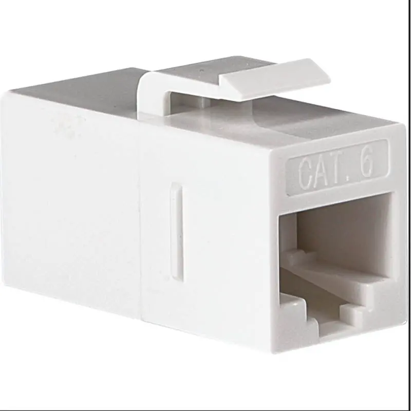 Tph560Pkr - White Keystone Coupler For Cat5E/Cat6 — Jk-To-Jk (5-Pack) 1