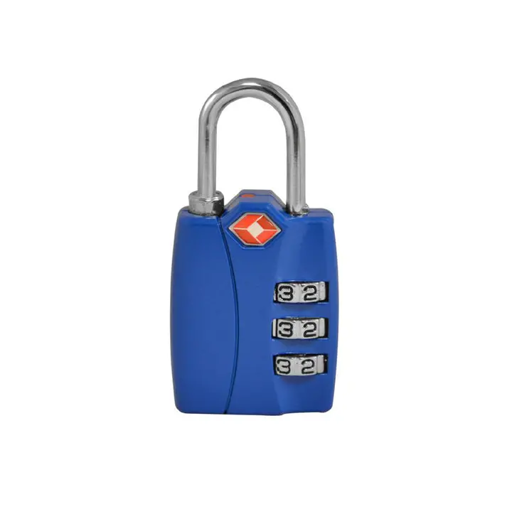 Tr1120Bl – Tsa-Approved 3-Dial Combination Lock (Blue) 1