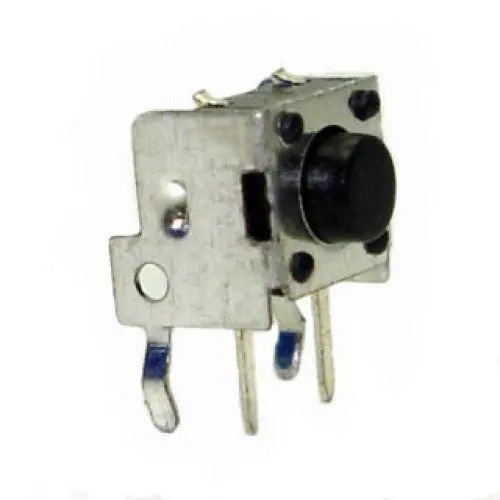 Ts-00100A - Black Momentary Push Button, 1P1T No, 7×6Mm Unthreaded Actuator, 1.4Mm Height, Pcra Mount 1