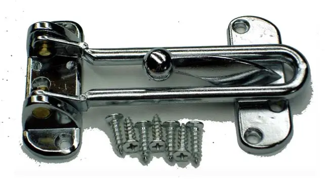 Ts-G130: 4-Inch Heavy-Duty Deadbolt Door Bolt — Zinc-Plated Steel 1