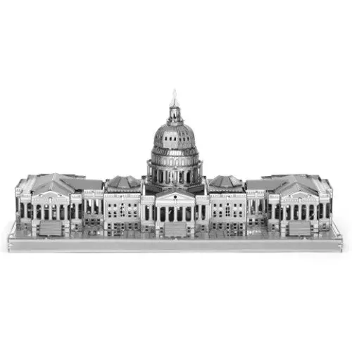 U.S. Capitol Building 3D Laser-Cut Metal Model – 2-Sheet Kit 1