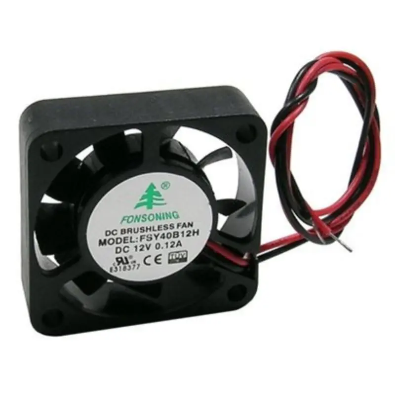 Ultra-Compact 12V Dc Cooling Fan – 1.5×0.4-Inch, 6600 Rpm Ball Bearing Design 1