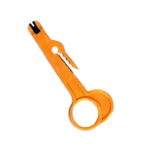 Universal 110-Type Punchdown Tool With Built-In Wire Stripper 1