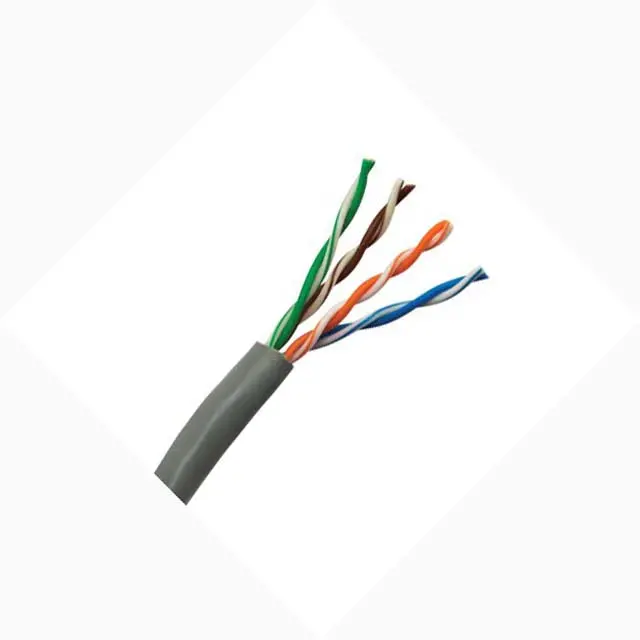 Unshielded 4-Pair 24 Awg Communication Cable – 300 M, Ft4 Rated, Grey Jacket 1