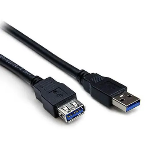 Usb 3.0 A-To-A Cable – 6 Ft, Black, Male-To-Female Configuration 1