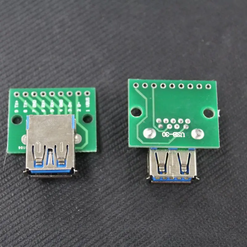 Usb 3.0 Type-A Female To 9-Pin Header Breakout Adapter 1