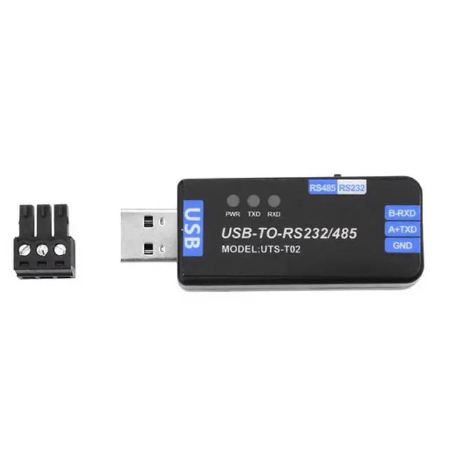 Usb-To-Rs485/Rs232 Converter – Ch343U Chip, Plug-And-Play Serial Adapter 1