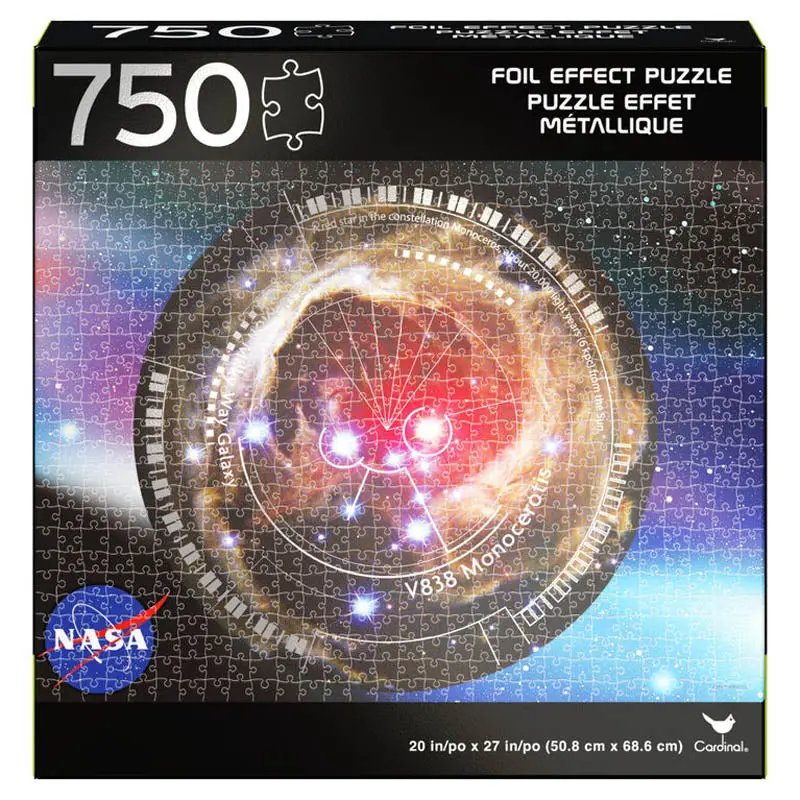 V838 Monocerotis Milky Way Galaxy Jigsaw Puzzle – 750 Pieces, 20″ × 27″ 1