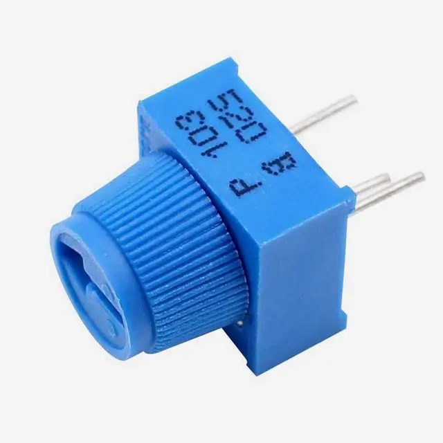 Vrtrm-441099 Trimmer Potentiometer – 10Kω, Surface-Mount, 10Mm Square Format With Integrated Knob 1