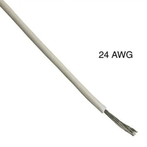 Waa-1685A Stranded 24 Awg Cable – White, 100 Ft, Tc Pvc Jacket, 300V/105°C, Ft1 Flame Test Compliant 1