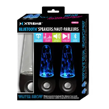 Water-Dancing Bluetooth Speaker – Wireless Rgb Light Show With Sound Sync 1