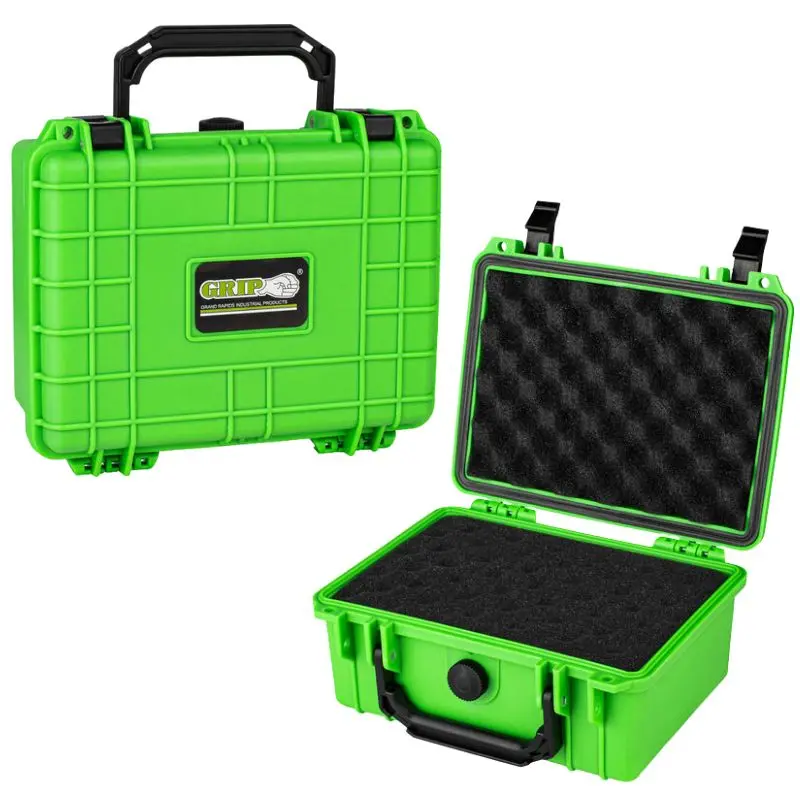 Waterproof & Dustproof Protective Case – 8.1×5.6×3.7 Inches, Green Rugged Design 1