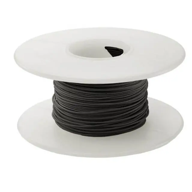 Wbh-1335 — 30 Awg Solid Core Hook-Up Wire, Black, 100 Feet 1