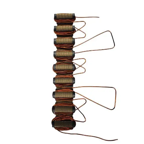 Wbm-1739 – 18 Awg Magnet Wire Wound Around Nine Rectangular Ferrite Cores 1