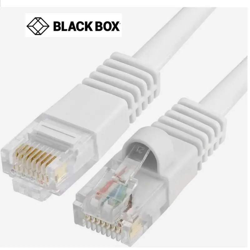 White Cat5E Snagless Ethernet Patch Cable – 3 Feet 1