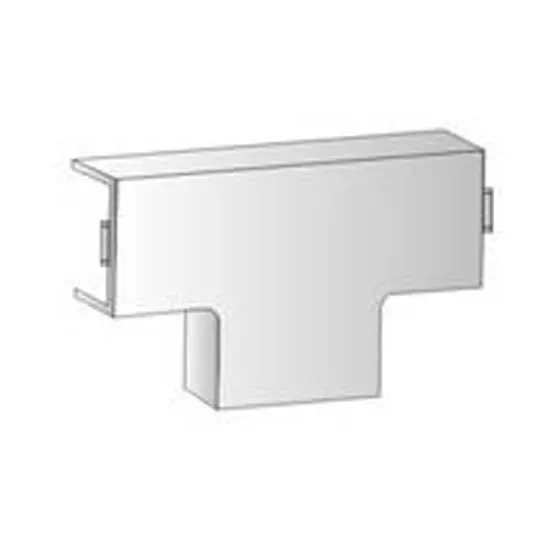 White T-Connector Raceway Fitting (0.9" X 0.5") For Kfj-3369 1