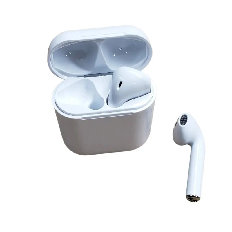 Wireless Bluetooth Earphones With Mic – Stereo Audio, Enhanced Bass, And White Design 1