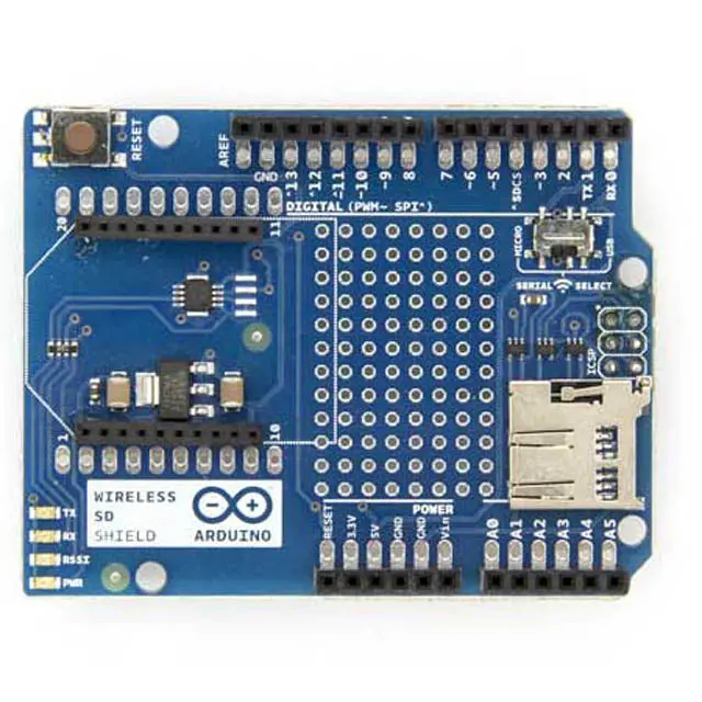 Wireless Sd Card Shield For Arduino – Rf + Data Storage Combo 1