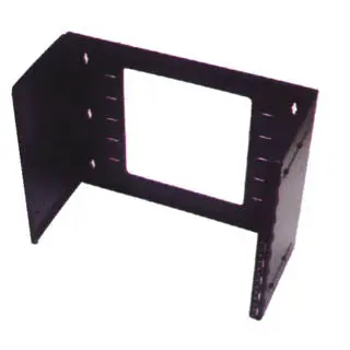 Wm19-8U — Adjustable 8U Wall-Mount Rack Bracket For 19-Inch Equipment, Black, 7–11 Inch Depth 1