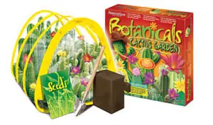 World Alive Botanical Cactus Garden Kit – Live Plant Science Experience 1