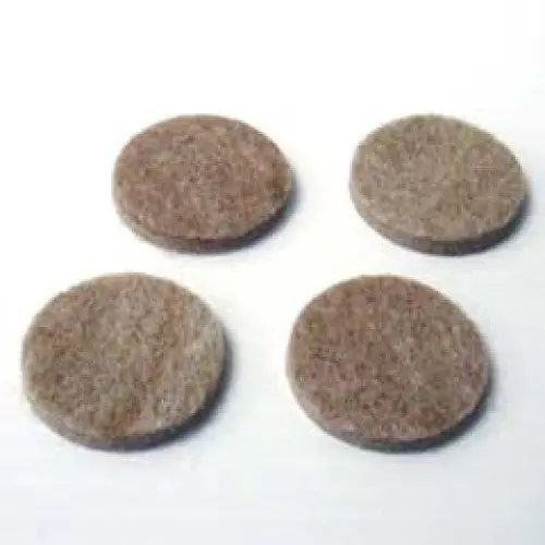 Wsp-301 Adhesive Chamois Feet – 48 Mm Ø × 5 Mm H Non-Slip Round Pads (Pack Of 4) 1