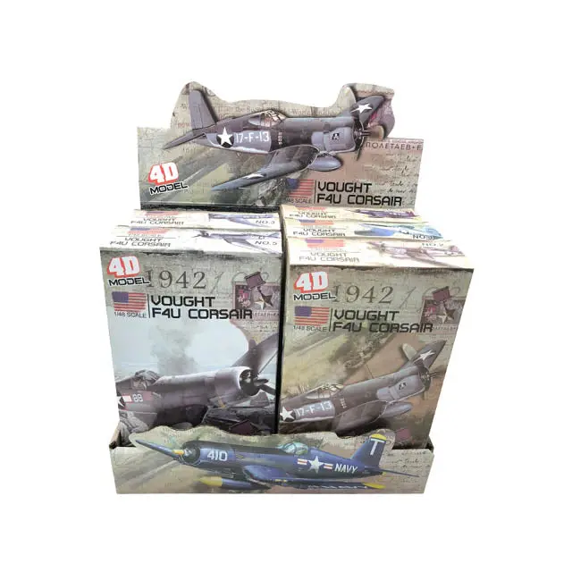 Wwii U.S. Military Aircraft Model Kit – Assorted Colors, Display-Scale Replica 1