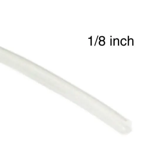 Wya-178C Clear Heat-Shrink Sleeve – 1/8" Id × 4 Ft, 2:1 Shrink Ratio, 600V, 125°C 1