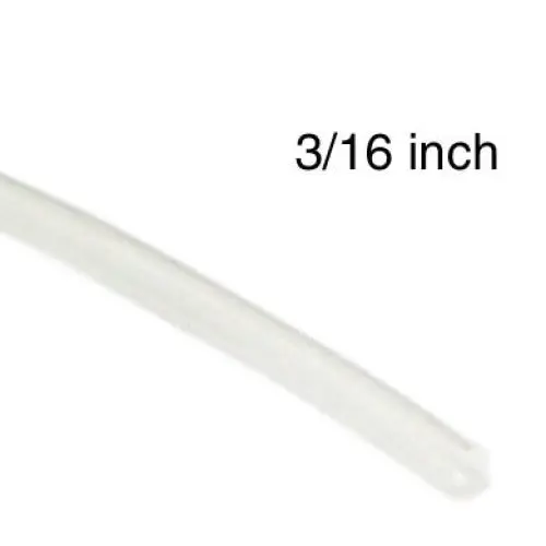 Wya-202B Clear Heat-Shrink Sleeve – 3/16" × 4 Ft, 2:1 Shrink, 600V Insulation, 125°C Max Temp 1