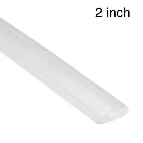 Wya-418B – 2" × 4 Ft Clear Solid-Wall Heat-Shrink Tubing – 2:1 Ratio, 600V, 125°C 1