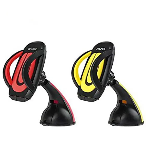 X7 – Suction-Cup Car Mount With Adjustable Smartphone Holder (Assorted Colors) 1