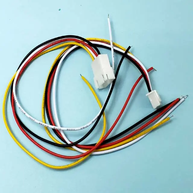 Xh2.54 4-Pin Jst Cable Assembly – 20Cm, 26 Awg, Plug-And-Socket Pair 1