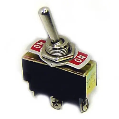 Xt-12B – Compact 1-Pole Double-Throw Toggle Switch | 15A, 250Vac, Snap-In Mount, 12Mm Hole 1