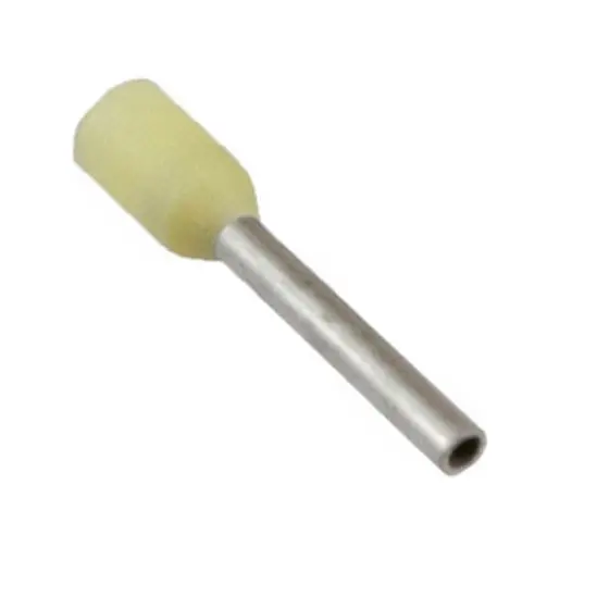 Yellow 24Awg Wire Ferrules – 8Mm Stem, 500-Pack 1