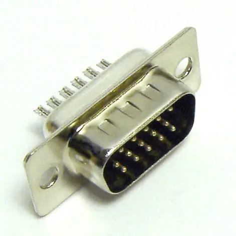 Z-Hdp15 Db15 Male Hd Solder Tin Connector – Pack Of 5 1