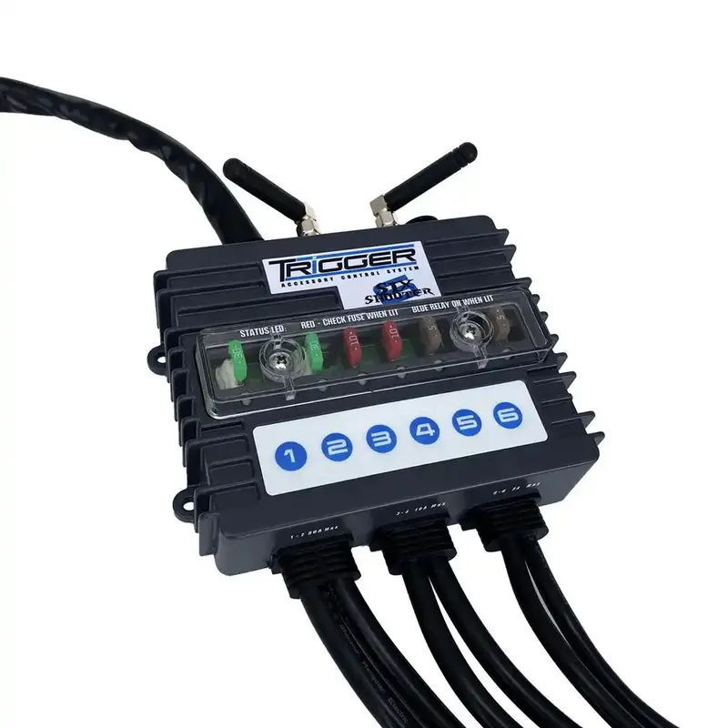 Advanced Accu 3001Tac 6-Channel Trigger Switch Combo Kit For Custom Vehicle Control Systems 1
