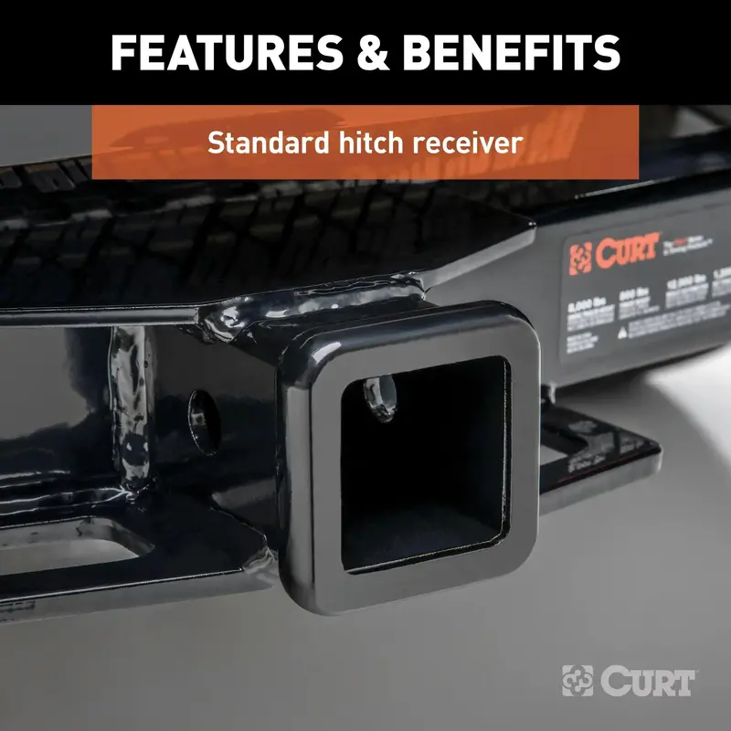 Curt Class 3 Trailer Hitch – 2-Inch Receiver Designed For Alfa Romeo Stelvio Models 1