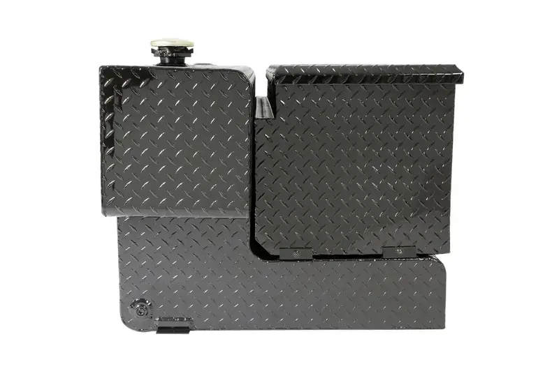 Dee Zee Black Tread Aluminum Combo Fuel Tank System 1