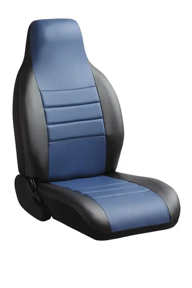Fia Sl60 Series Leatherlite Front Seat Covers – Sl63-2 Blue, Universal Fit 1