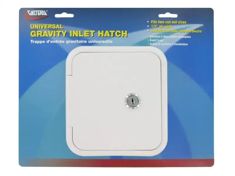 Gravity White Water Hatch – Compact, Weather-Resistant Access Panel 1