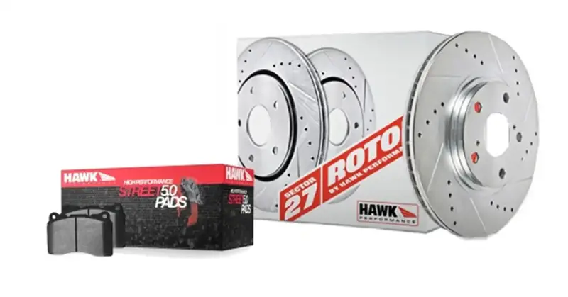 Hawk Performance Sector 27 Front Brake Kit With Hps 5.0 Pads – Limited Stock 1