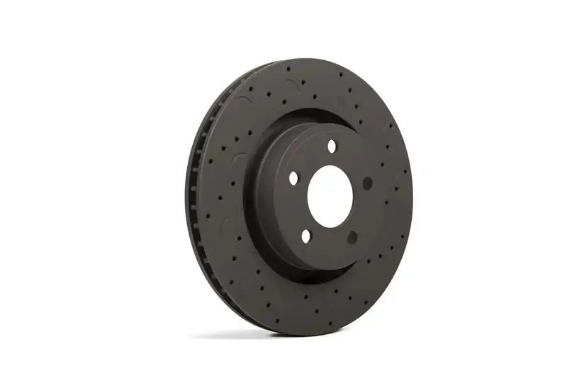Hawk Talon Cross-Drilled & Slotted Brake Rotors – High-Performance Upgrade For Track And Street 1