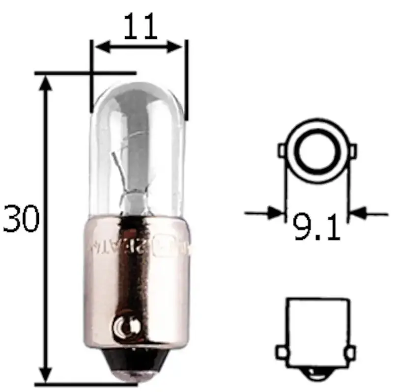 Hella Multi-Application Light Bulb – Universal Fit For Auxiliary And Specialty Lighting 1