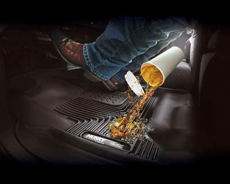 Husky Liners X-Act Contour Floor Liner – Second-Row Fit For Jeep Renegade 1