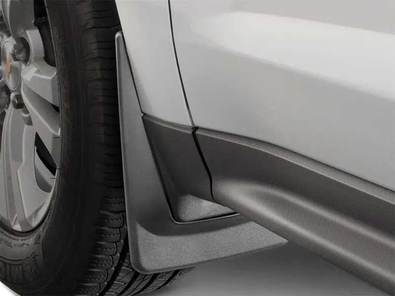 Weathertech Digitalfit Mud Flap Kit – No-Drill Installation, Black Finish (110135-120135) 1