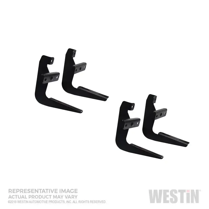 Westin Running Board Mount Kit – Extended Cab, Black Finish (Part 27-1155) 1
